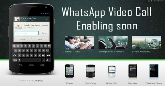 Video Calling WhatsApp