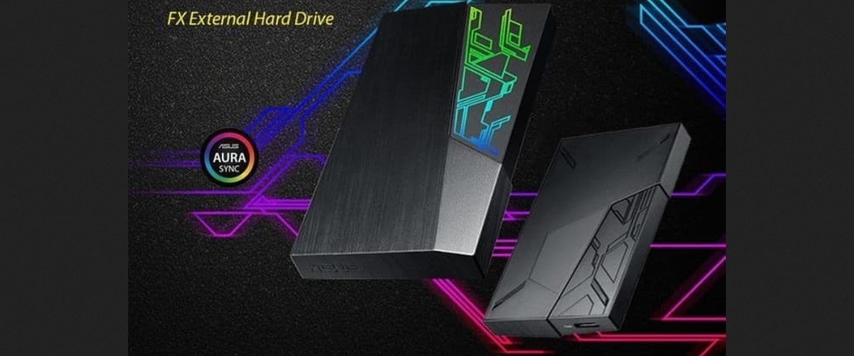 Asus FX 1 TB 2.5 USB 3.1 Hardisk External Drive With Aura Sync