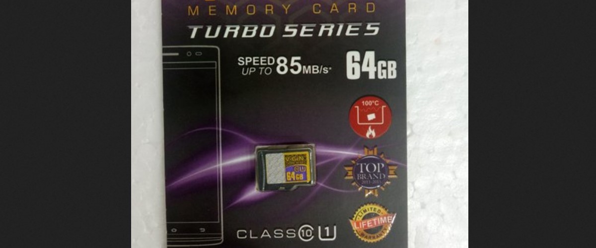 Produk kartu microSD terbaik VGEN Memory Card 64 GB class 10 Turbo series