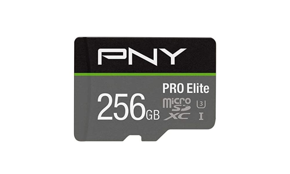 PNY Pro elite class 10 U3 microSD flash memory card 256 GB