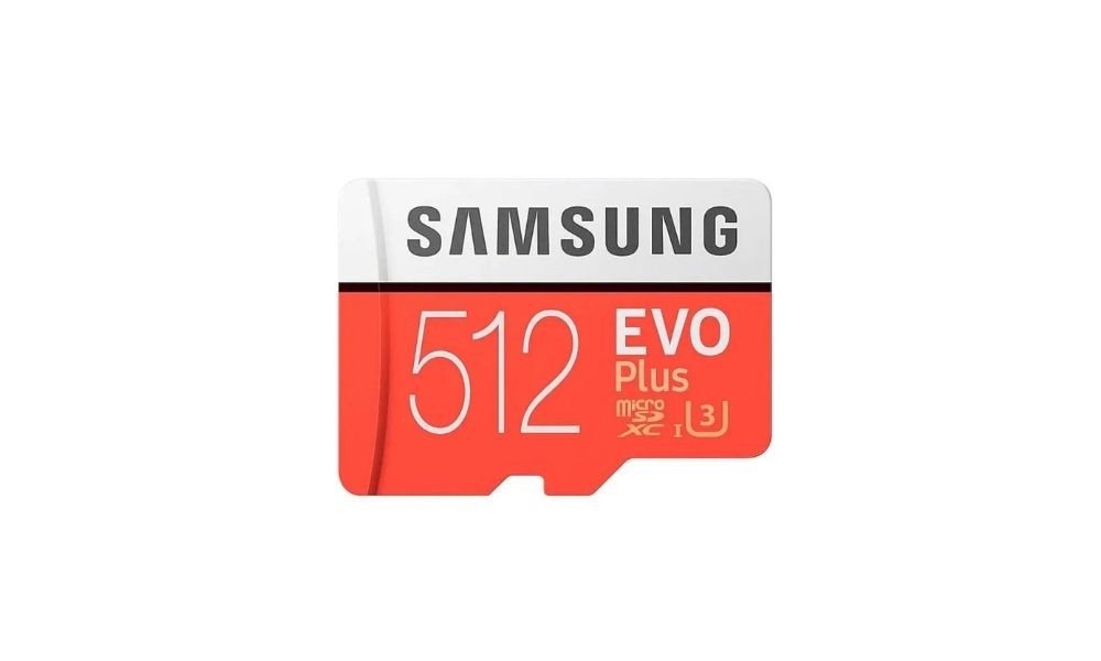 Samsung Evo plus microSD memory card 512 GB