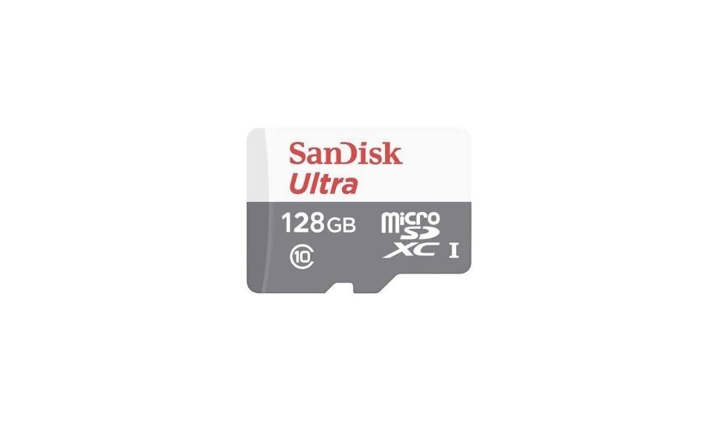 Sandisk Ultra microSD UHS I card 128 GB
