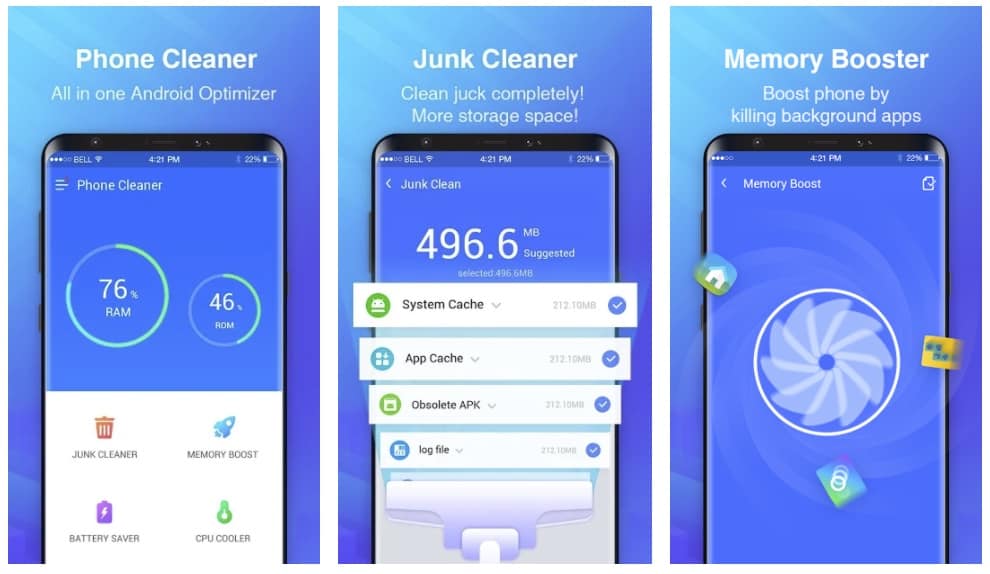 Tampilan Phone Cleaner- Cache Clean, Android Booster Master