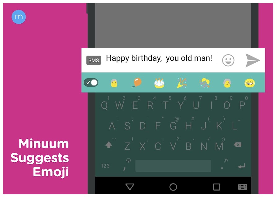 Tampiland Minuum Keyboard Free Emoji